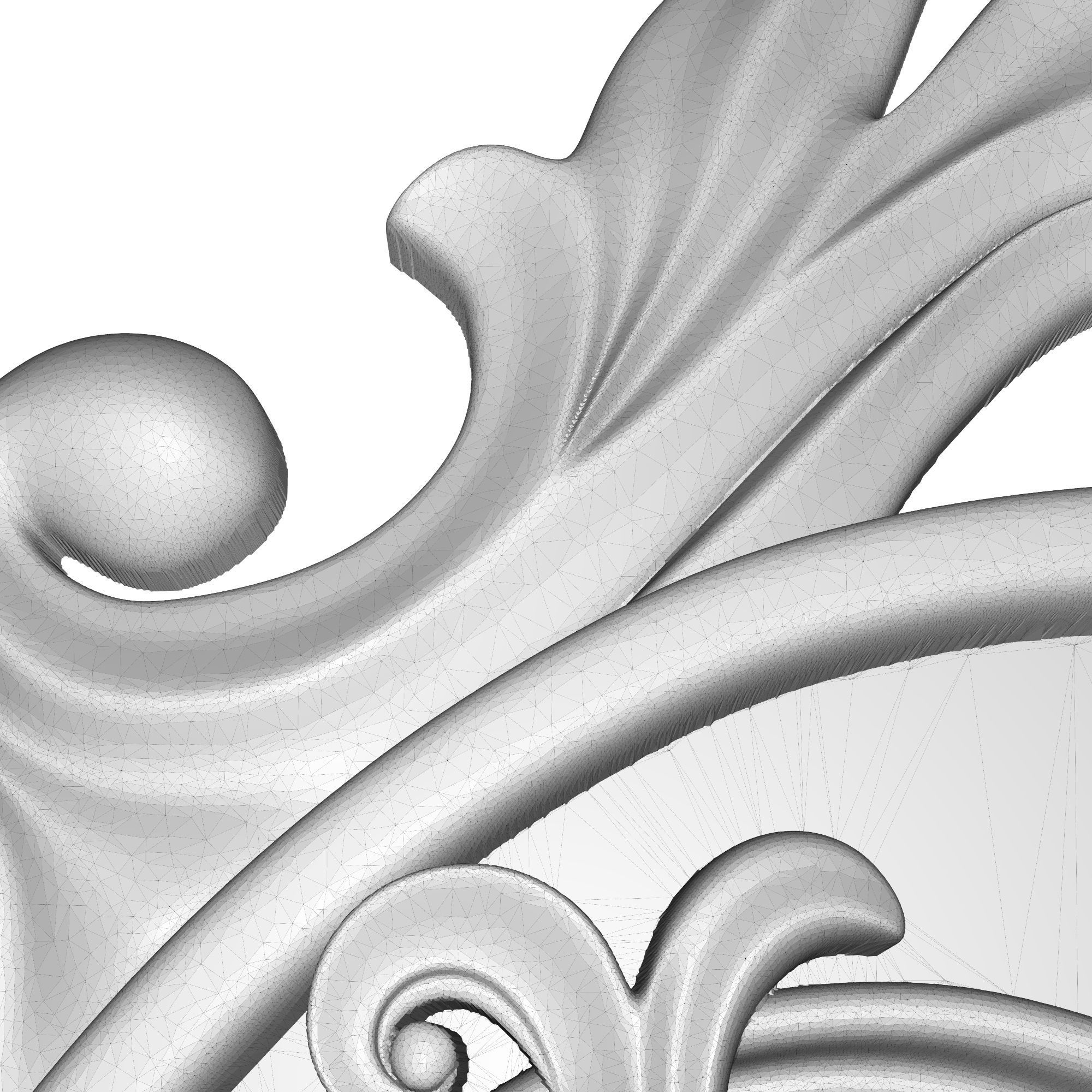  decorative pattern ready for 3D printing 3D model_8