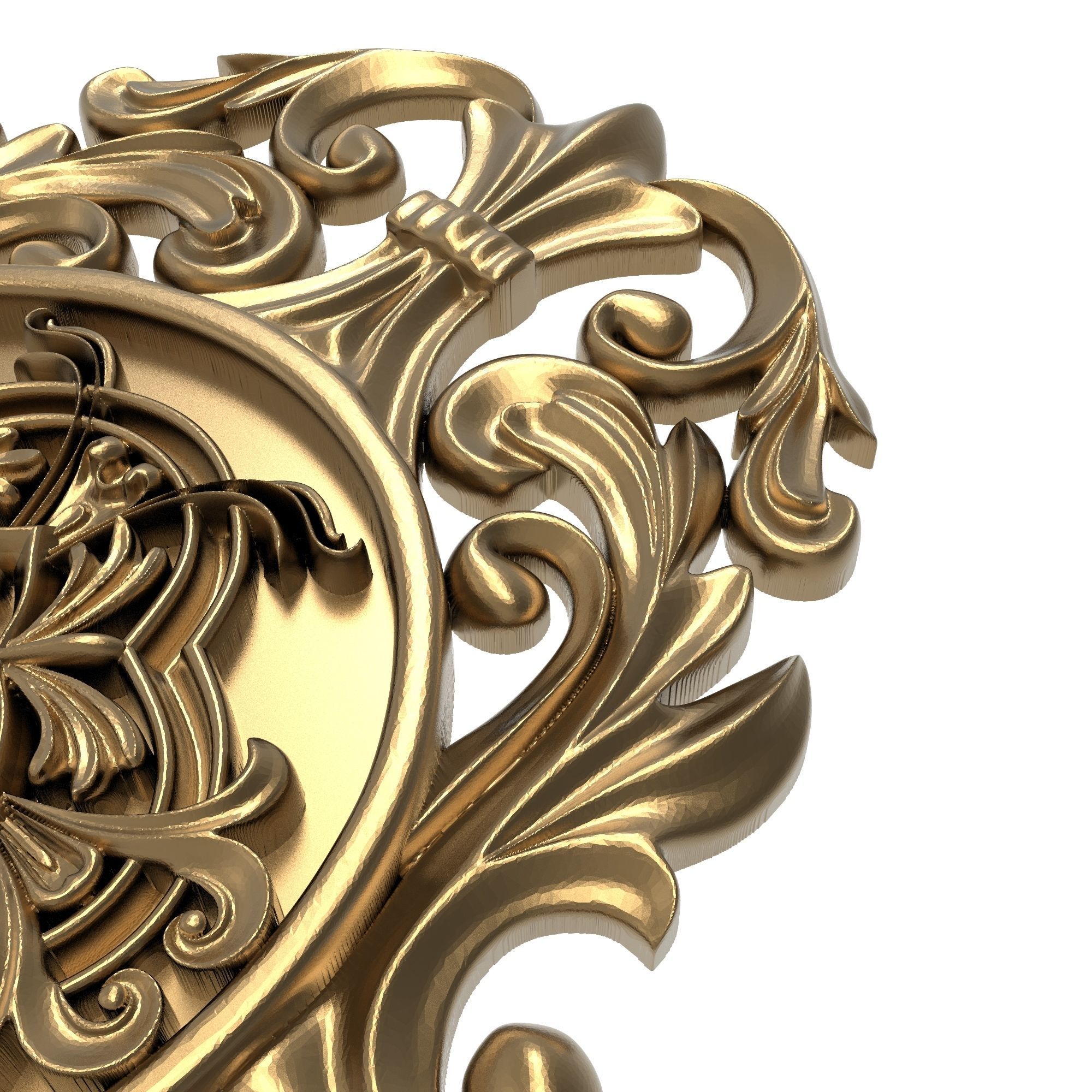  decorative pattern ready for 3D printing 3D model_4