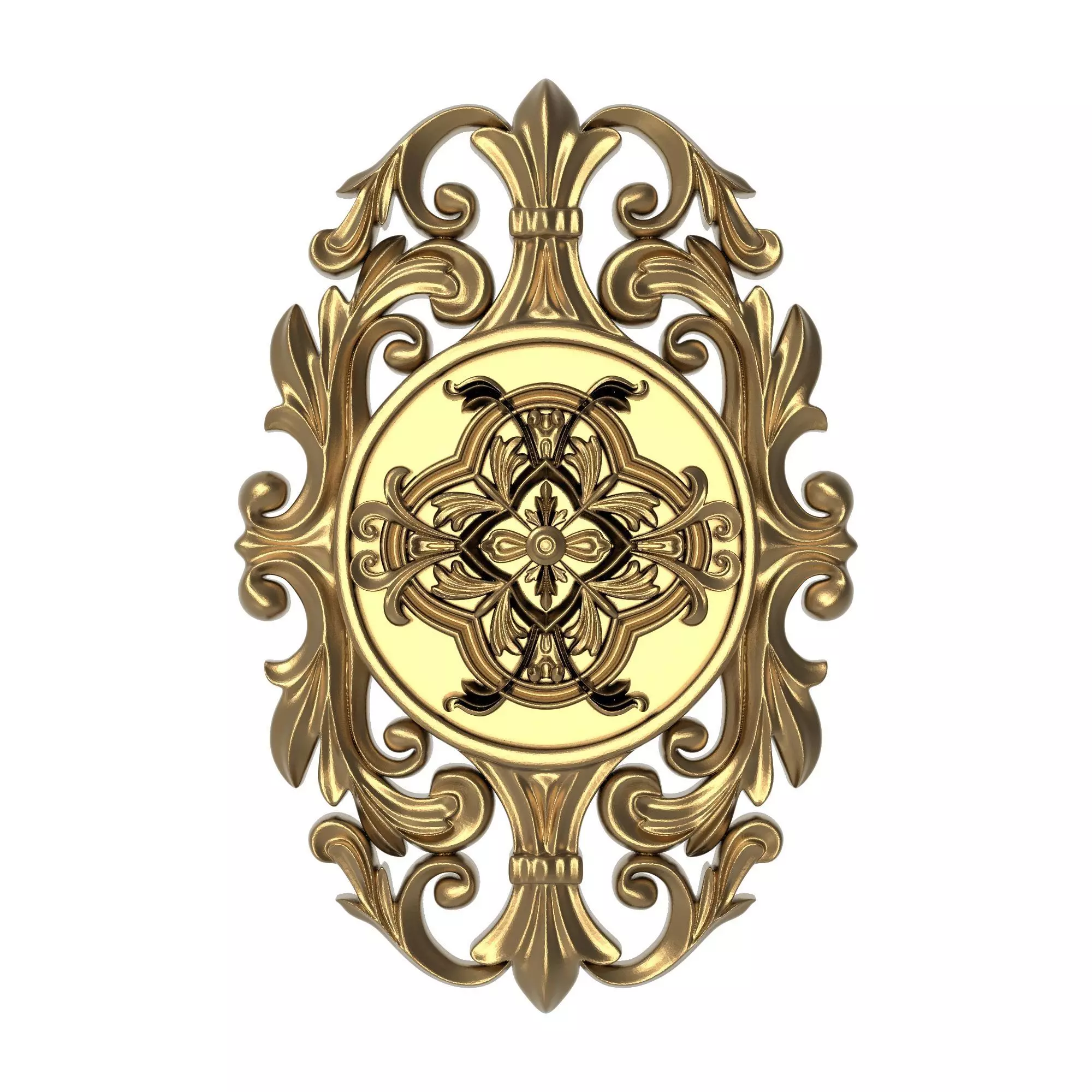  decorative pattern ready for 3D printing 3D model_0