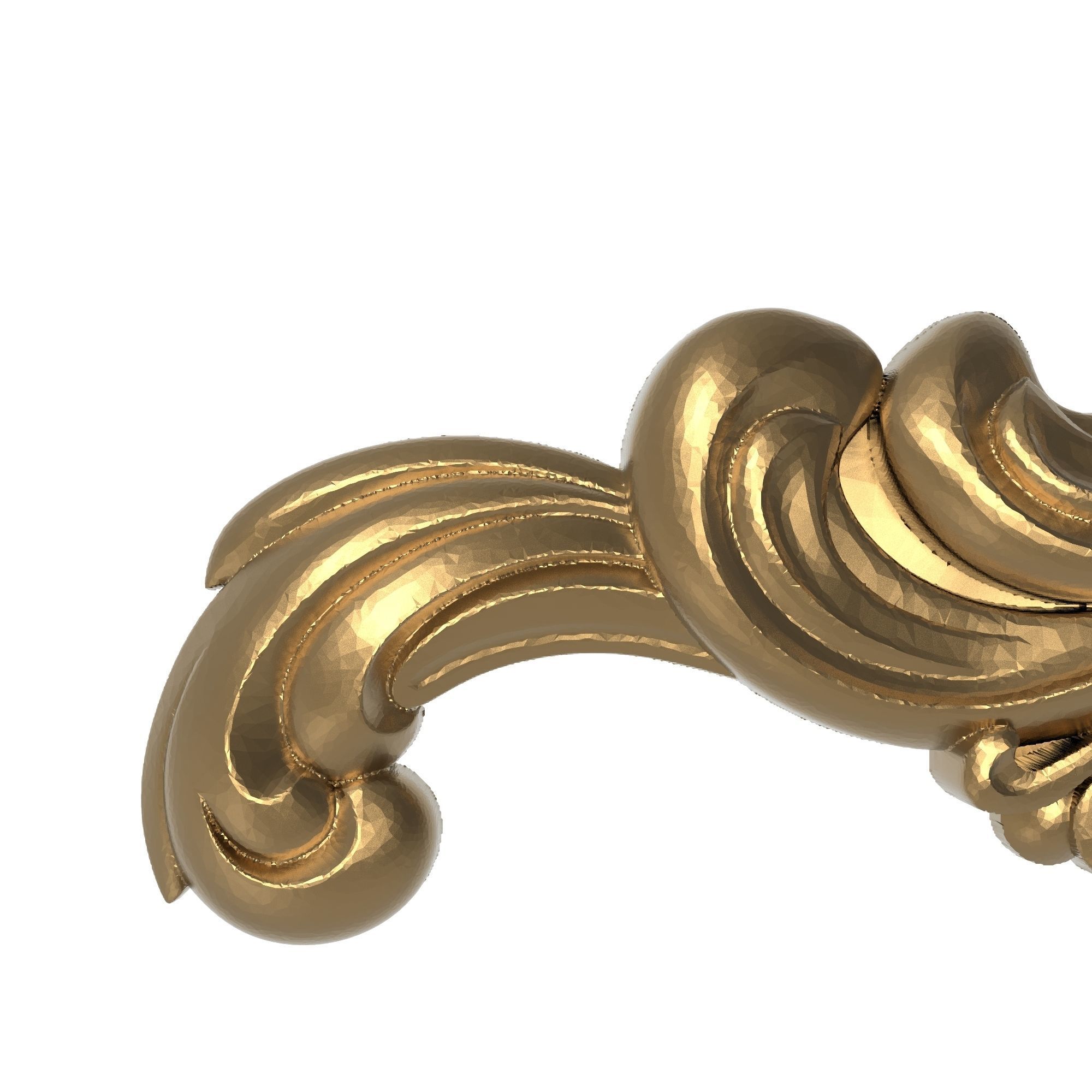 decorative pattern ready for 3D printing 3D model_2