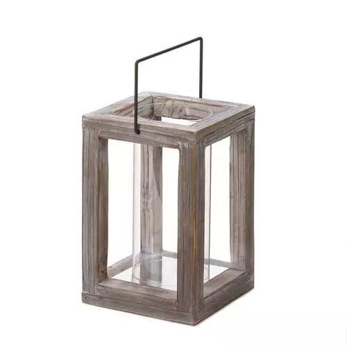 Weathered Wood Lantern Free 3D model