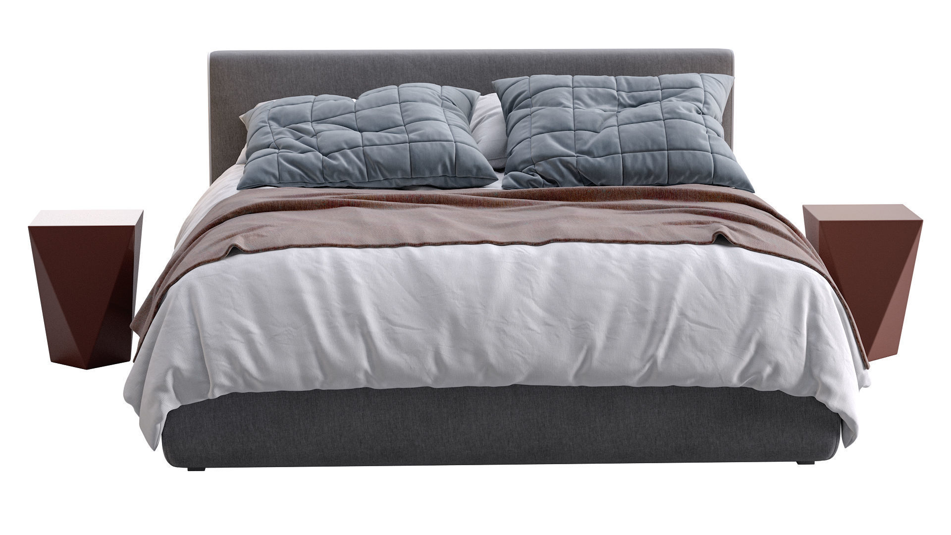 Bed TANGRAM By Vibieffe 3D model_19