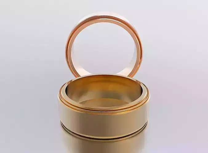 men ring 3D print model men ring 3D print model