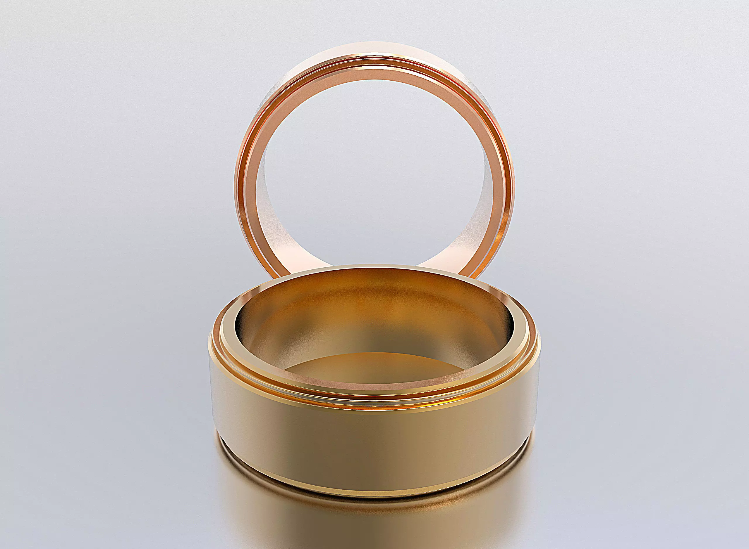 men ring 3D print model_0