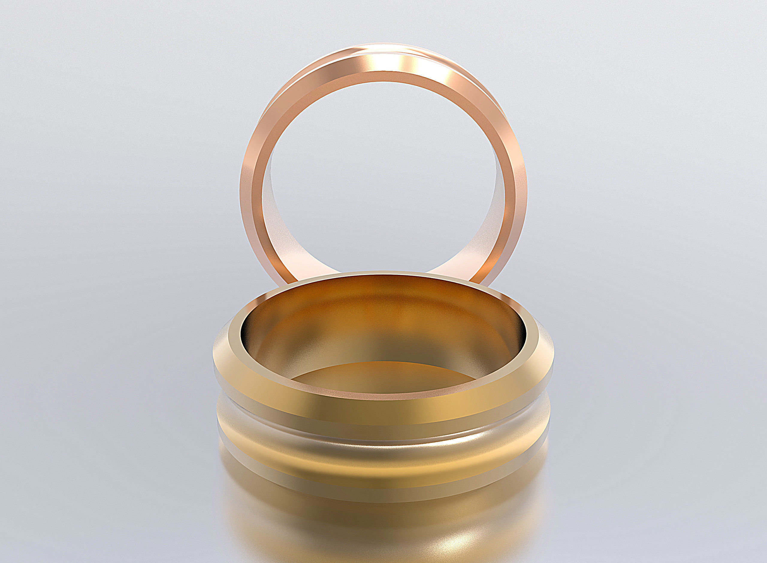 men ring 3D print model_1