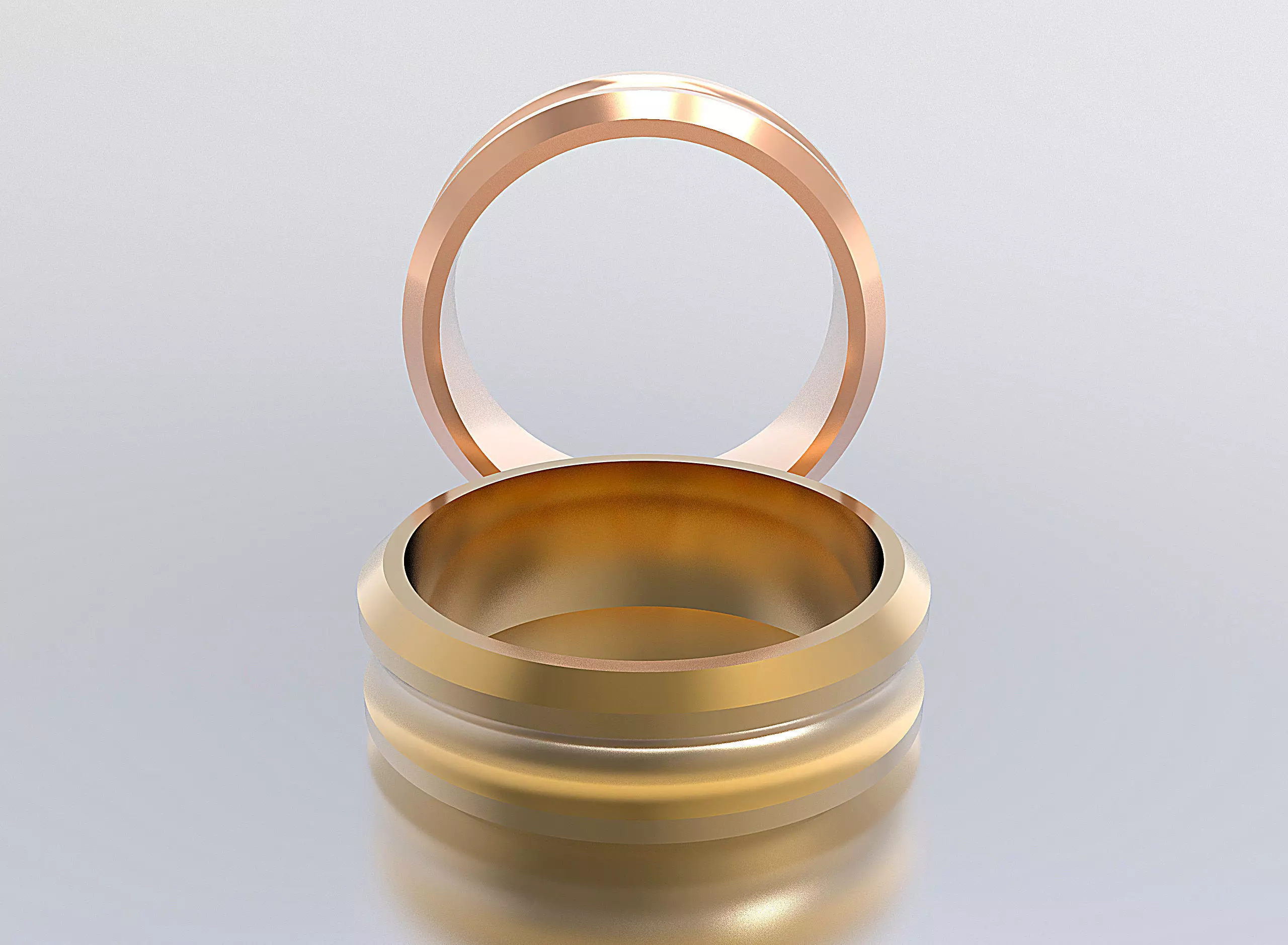 men ring 3D print model_0
