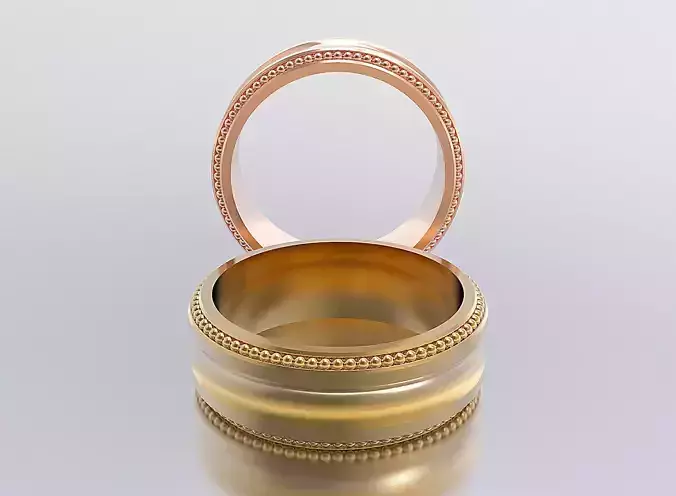 men ring 3D print model