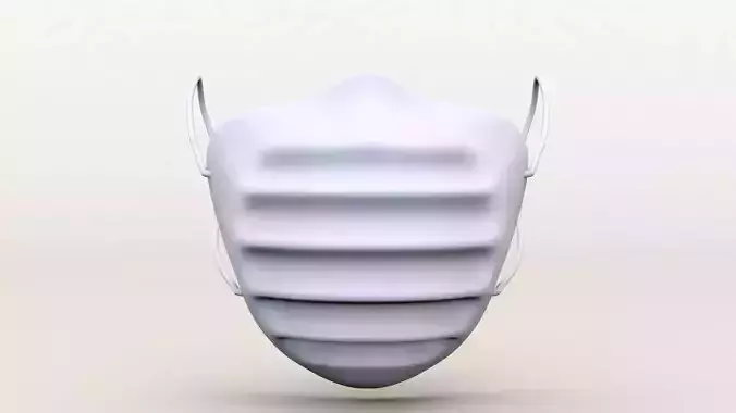Surgical Mask 3D model