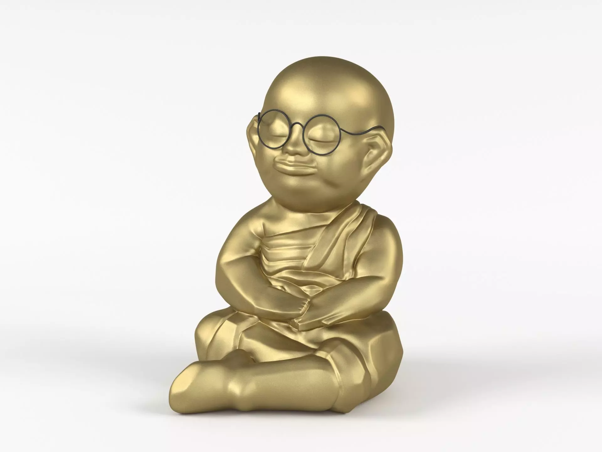 Little monk 3D print model