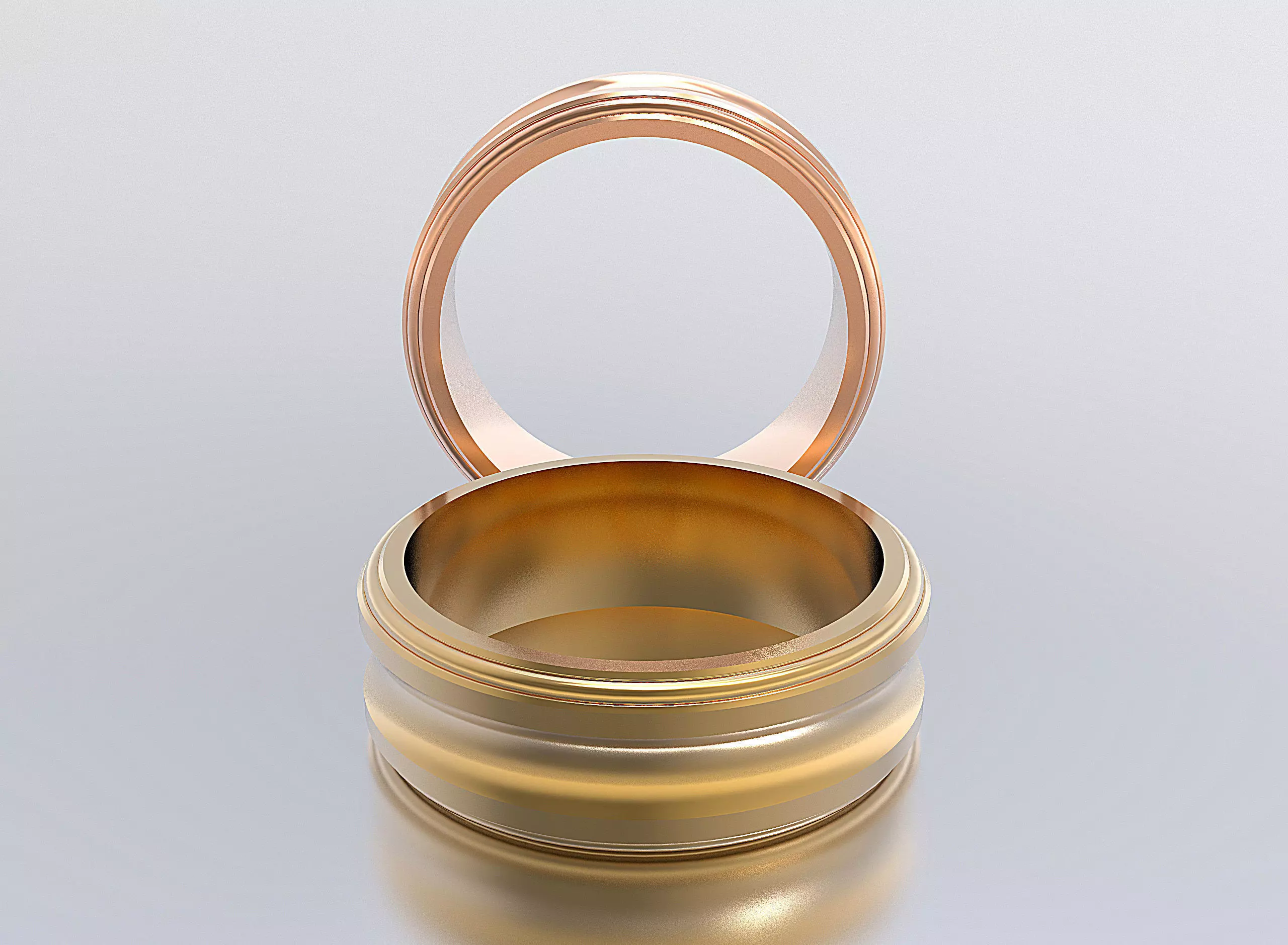 men ring 3D print model_0