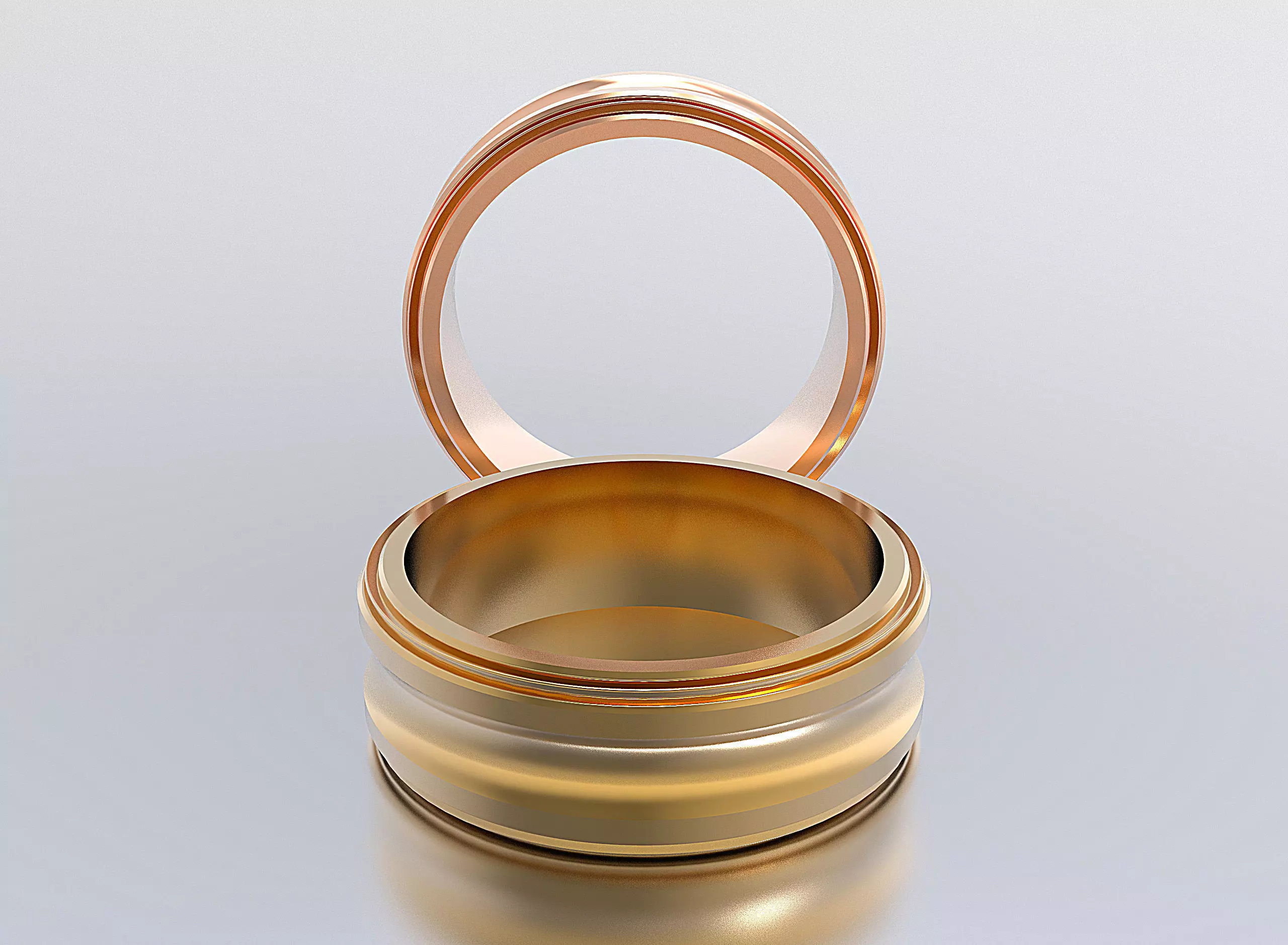 men ring 3D print model_0