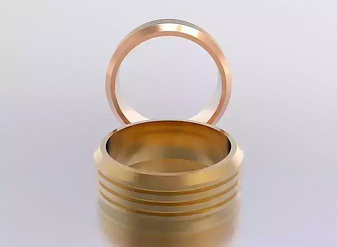 men ring 3D print model men ring 3D print model