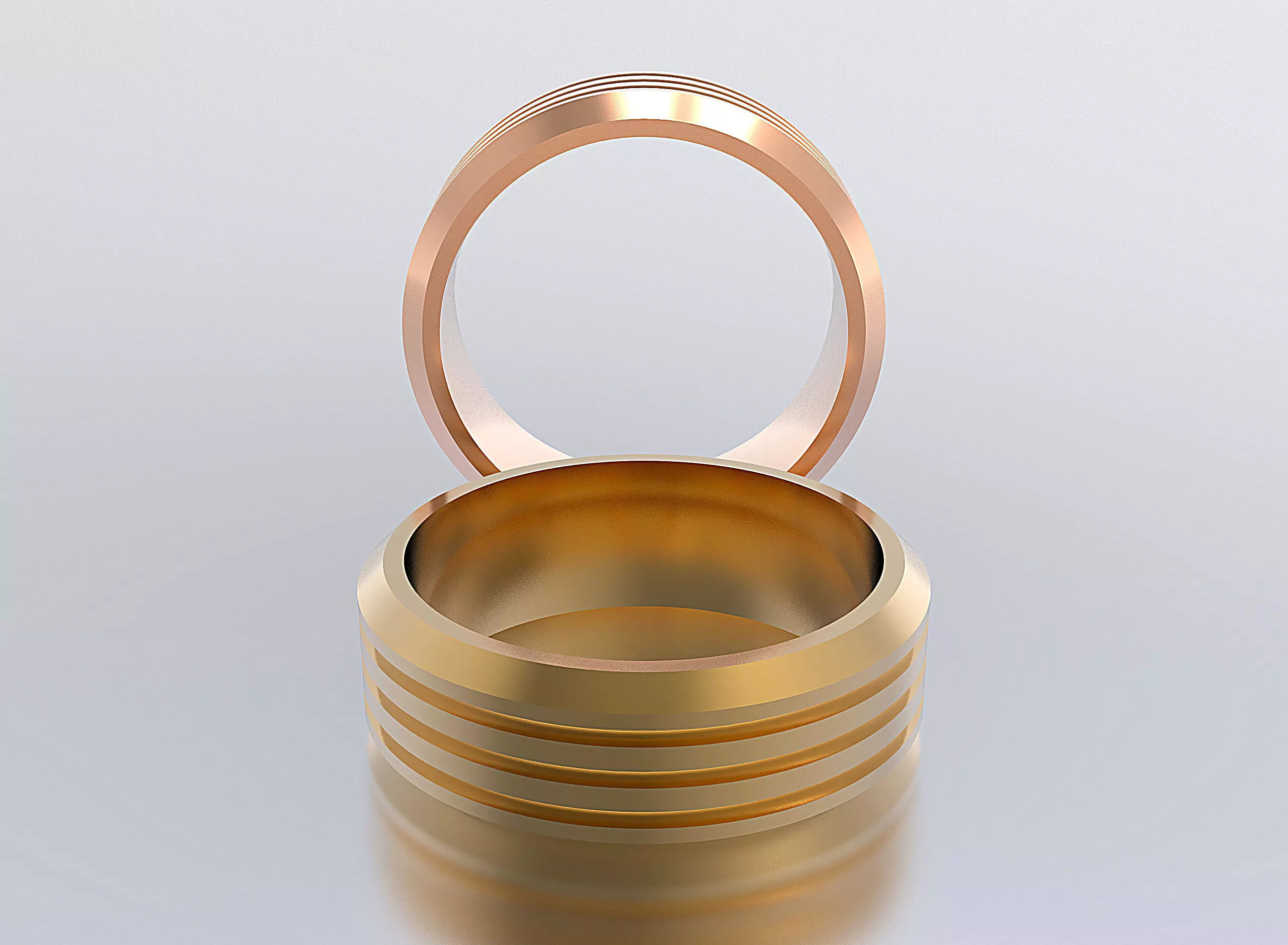 men ring 3D print model_0