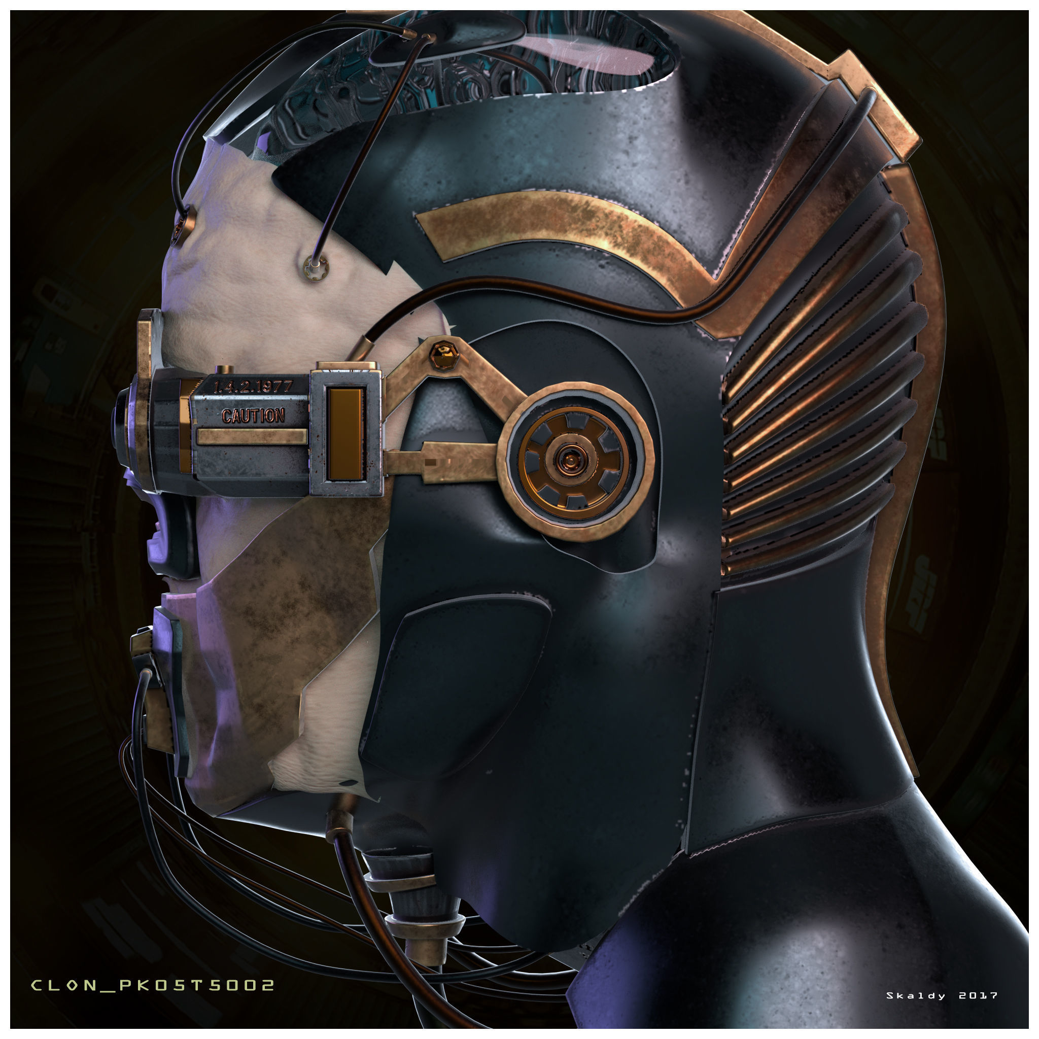 ClonXT0598P002 Low-poly 3D model_1