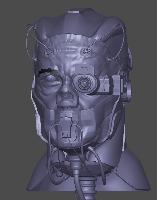 ClonXT0598P002 Low-poly 3D model_3