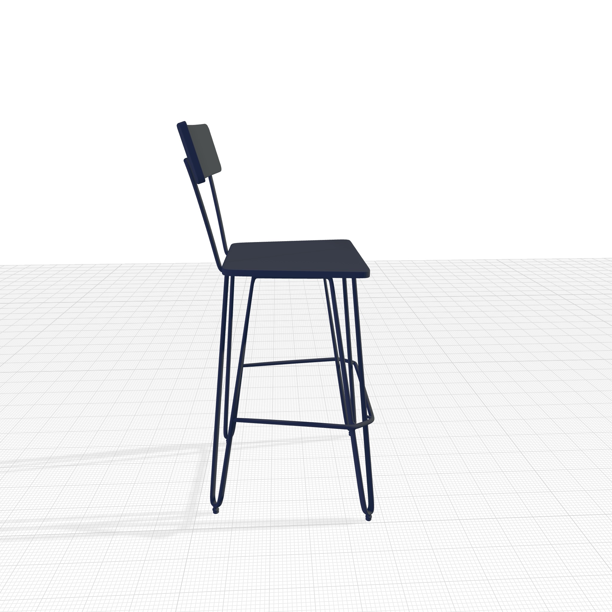Bar Stool 3D model_5