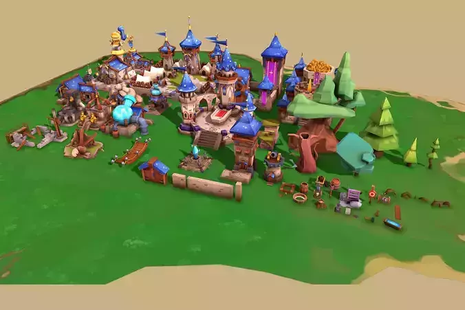 Fantasy Buildings Pack