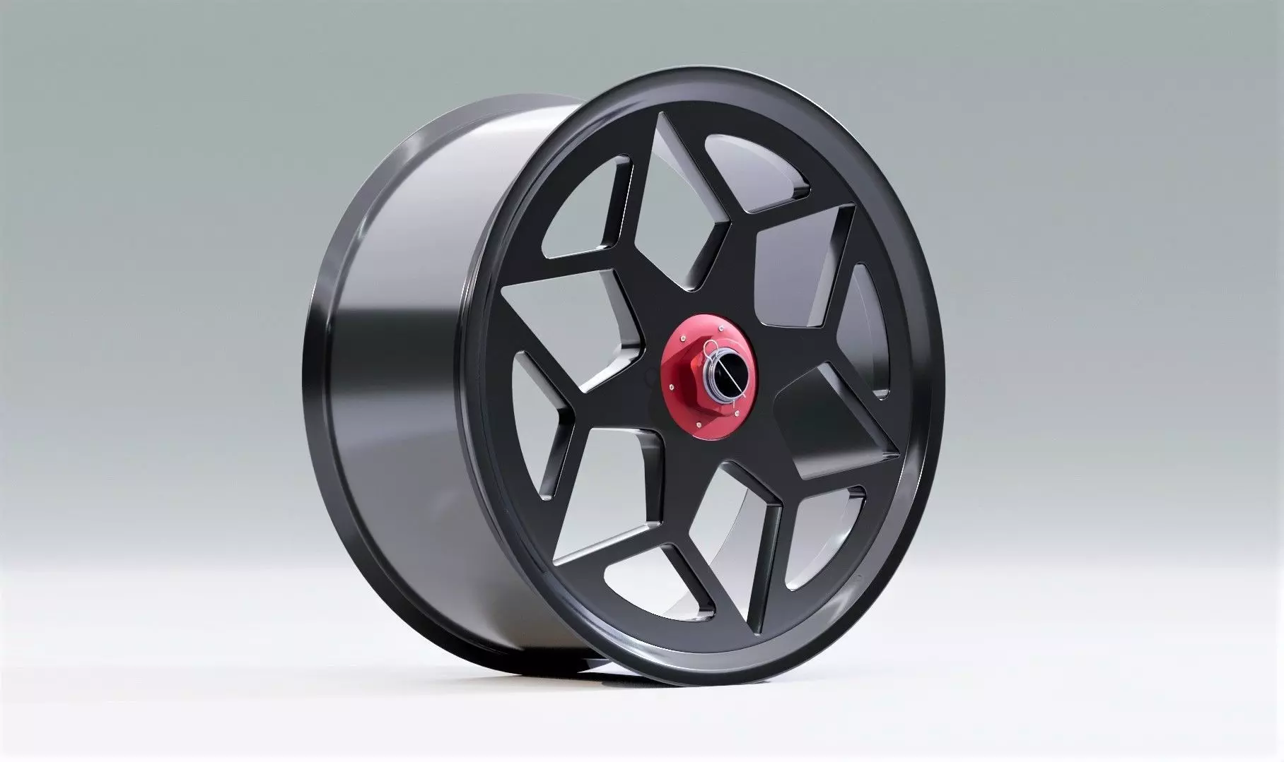 SL06 wheel Low-poly 3D model