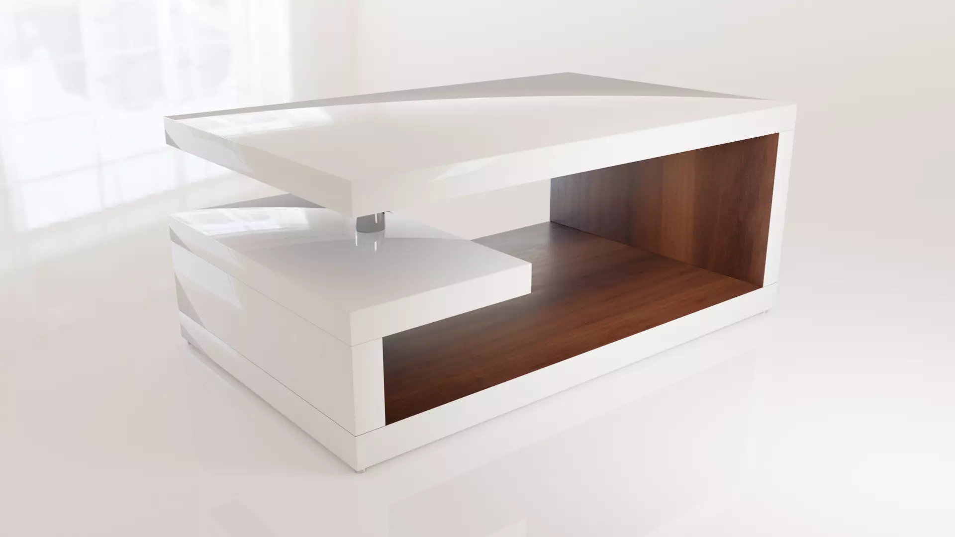 Designer Coffee Table 2 3D model_0