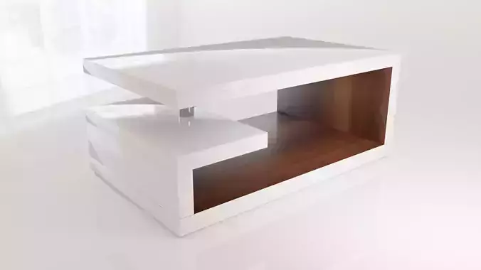 Designer Coffee Table 2 3D model