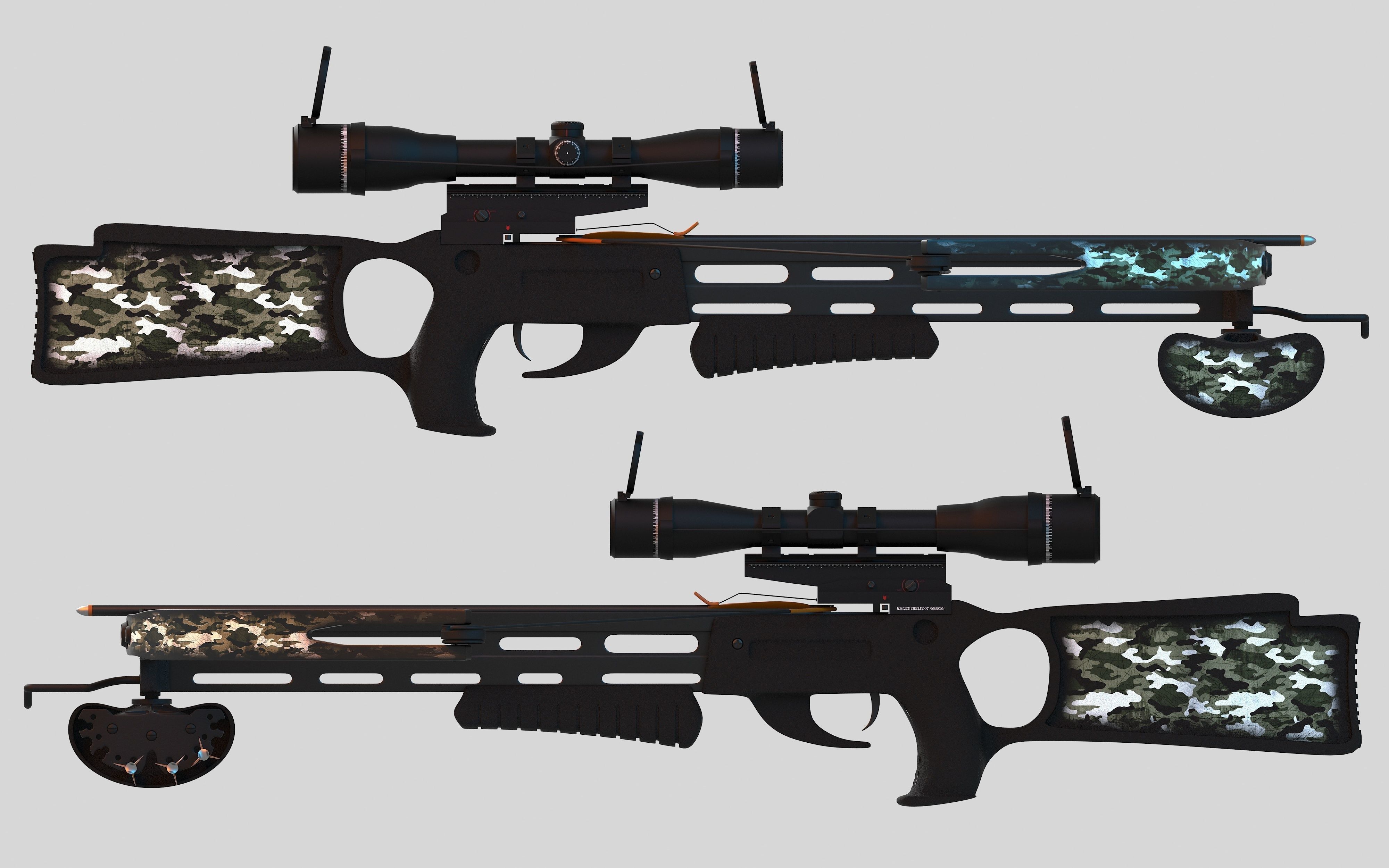 Interloper arhont crossbow 3D model_7