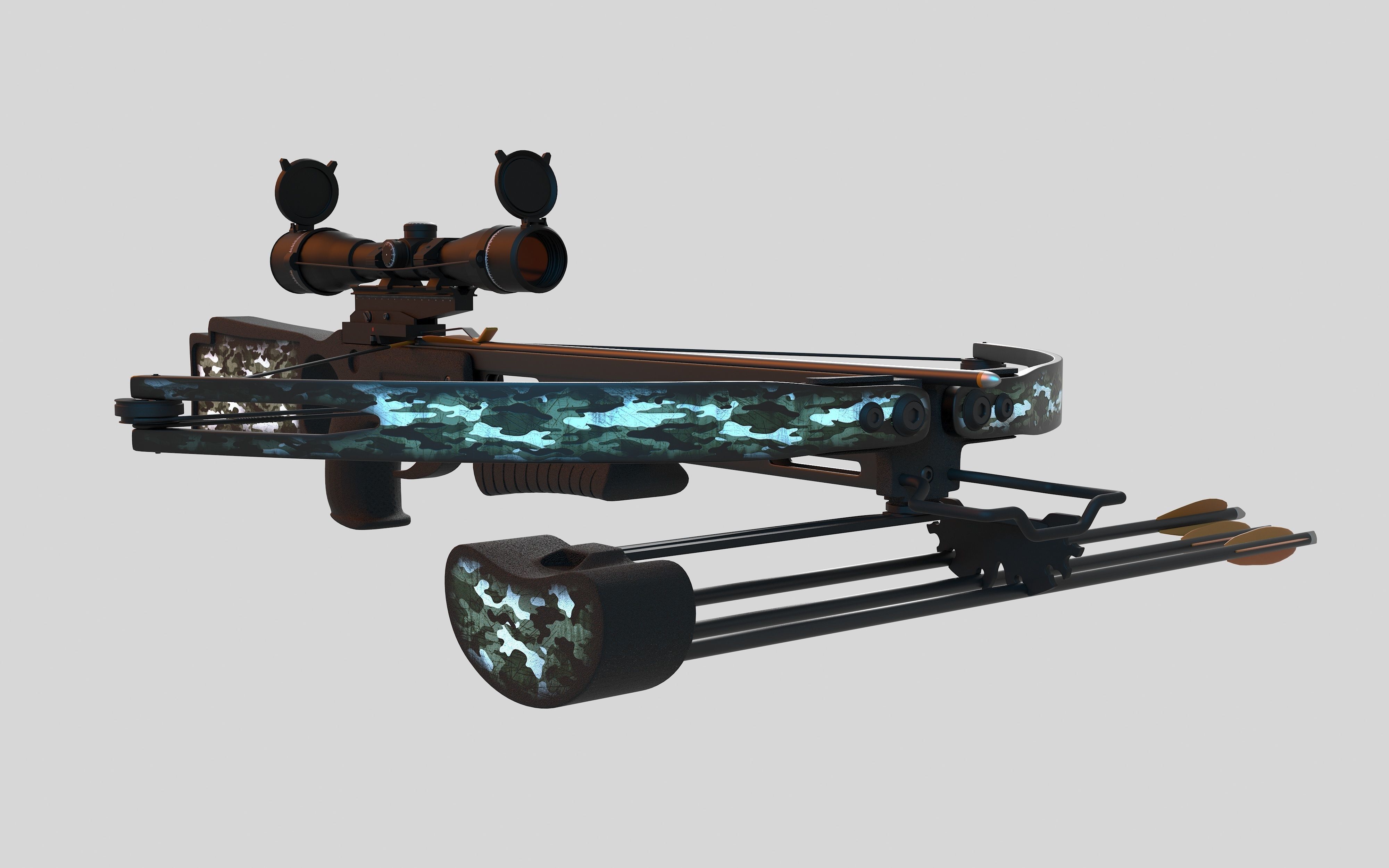 Interloper arhont crossbow 3D model_5