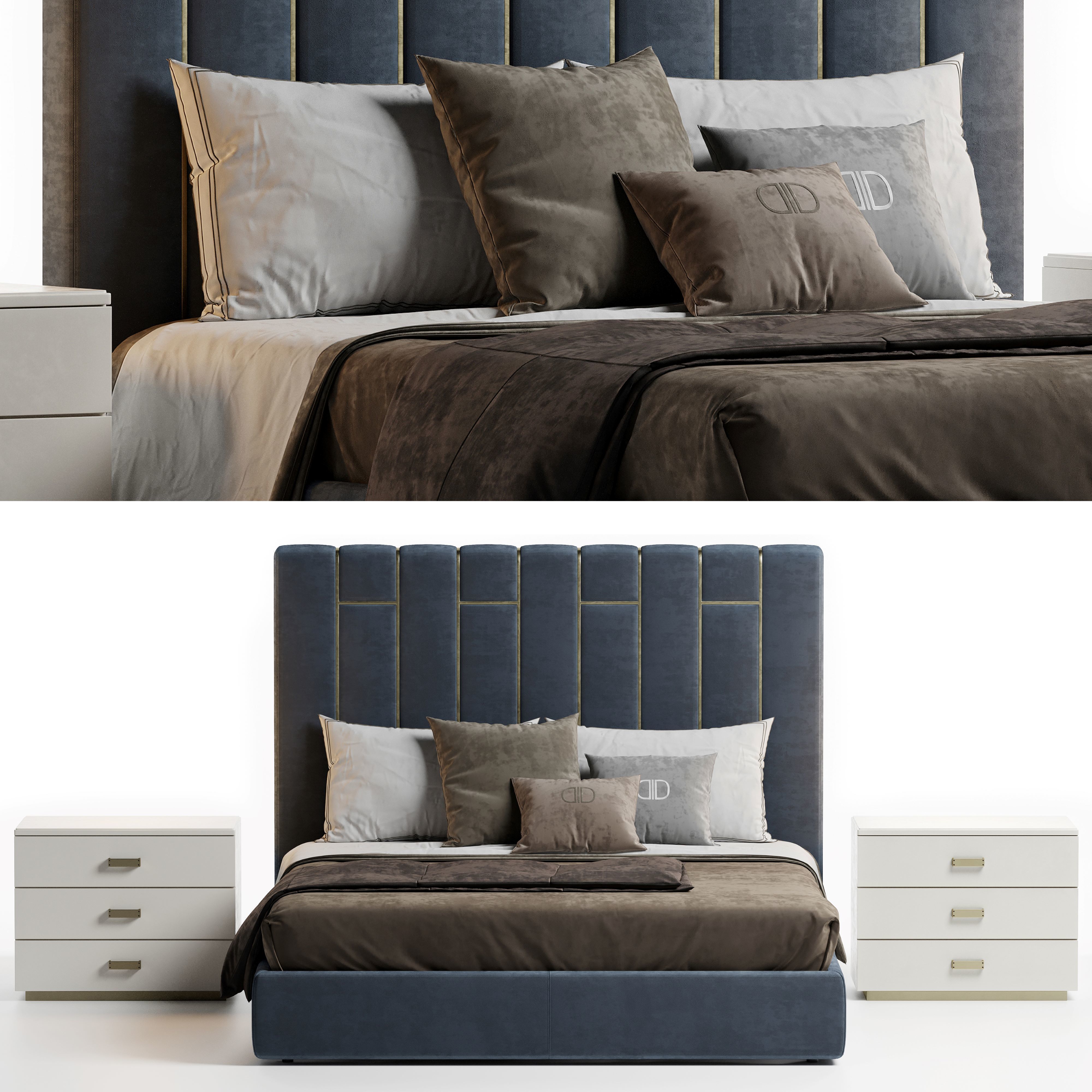 Pablo bed  3D model_3