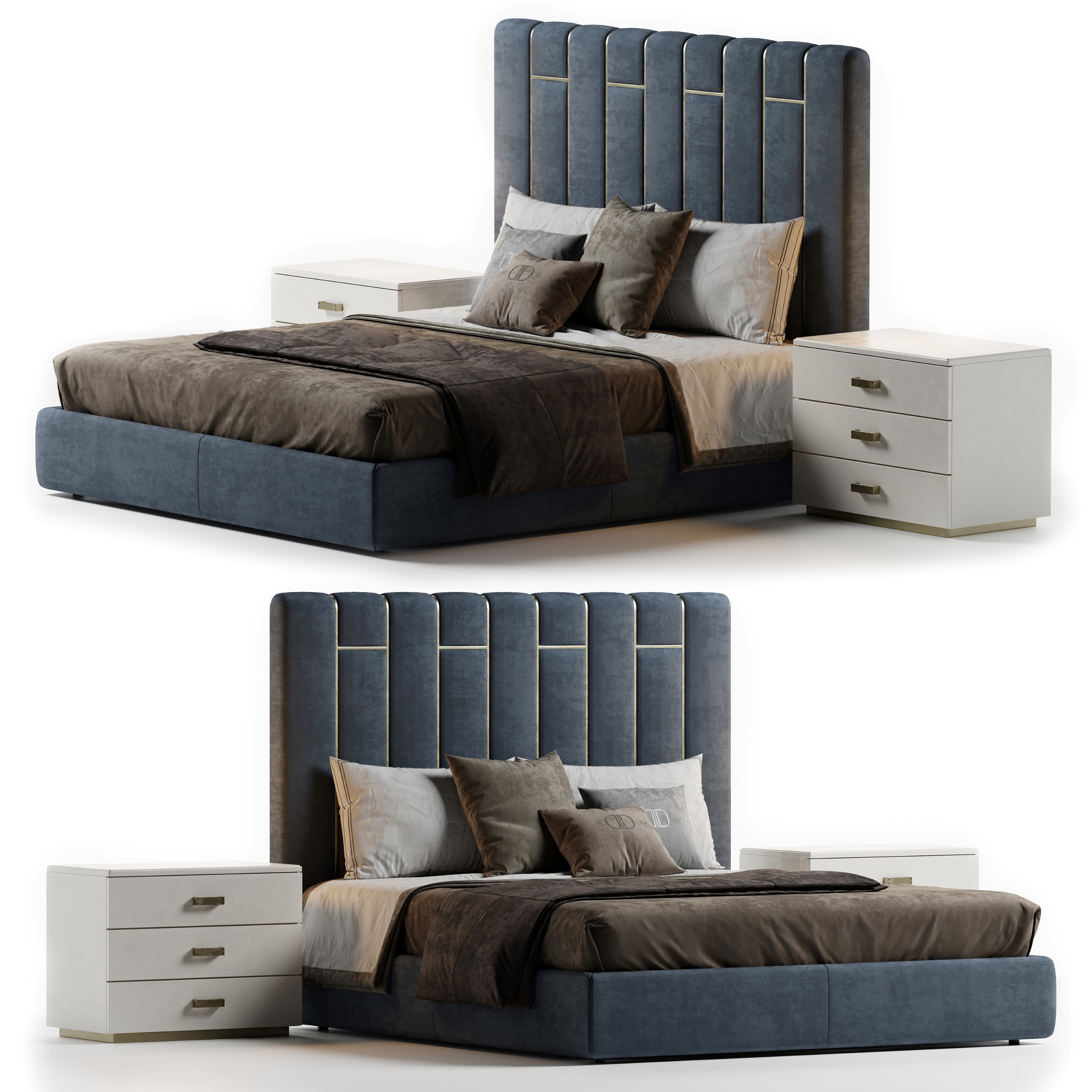 Pablo bed  3D model_1