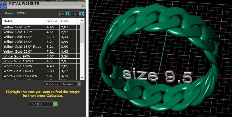 14 size  Miami Cuban Curb Link    Collection of Cuban  3D print model_10