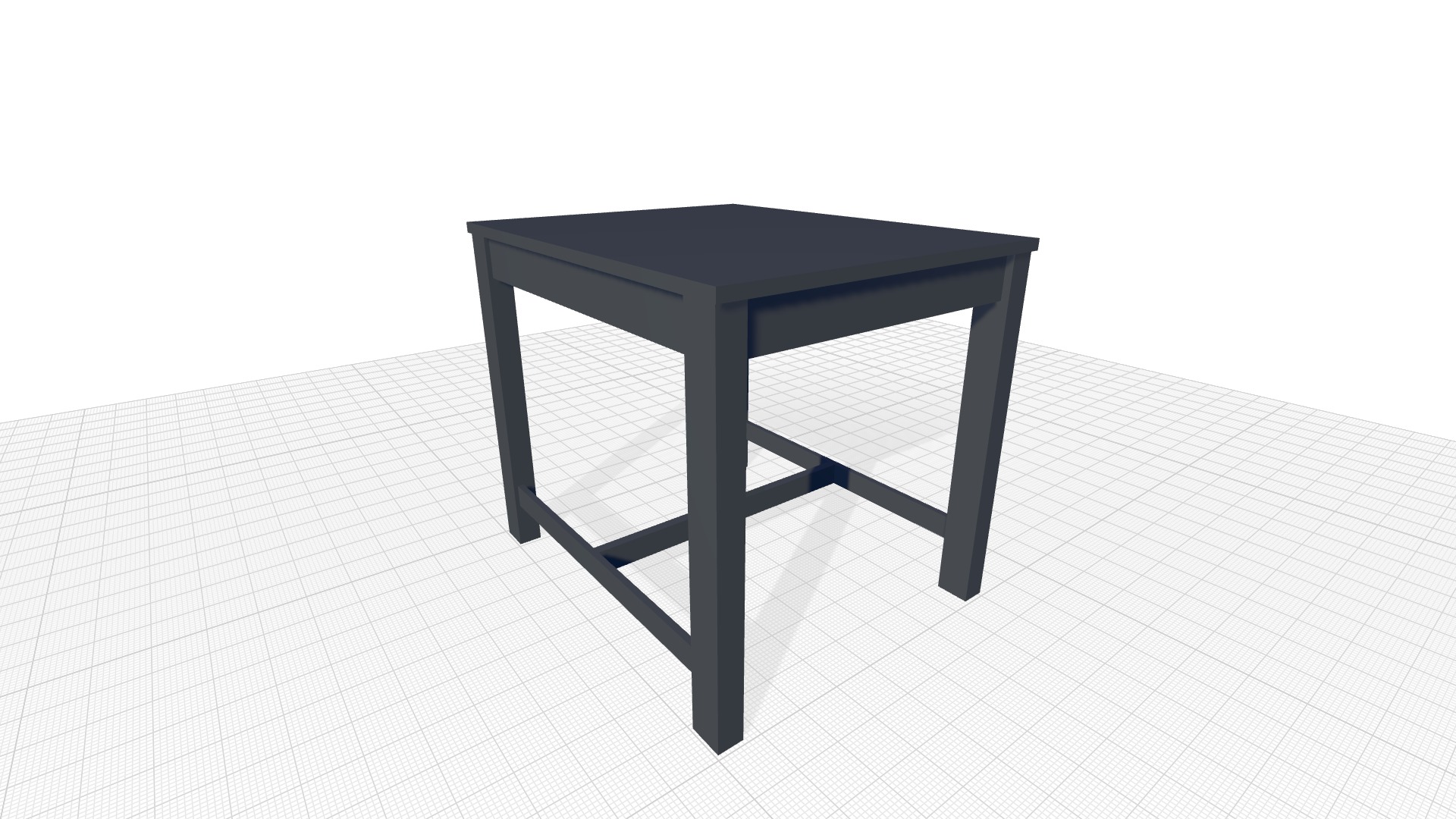 Vanguard End Side NightstandTable 3D model_3