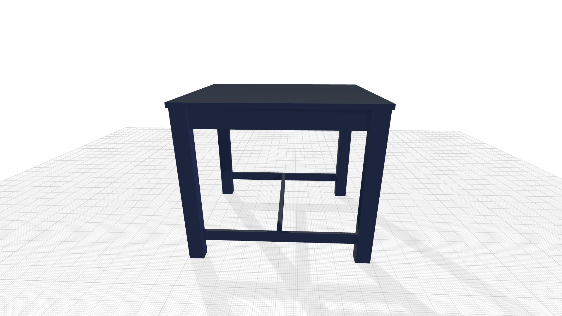 Vanguard End Side NightstandTable 3D model_5