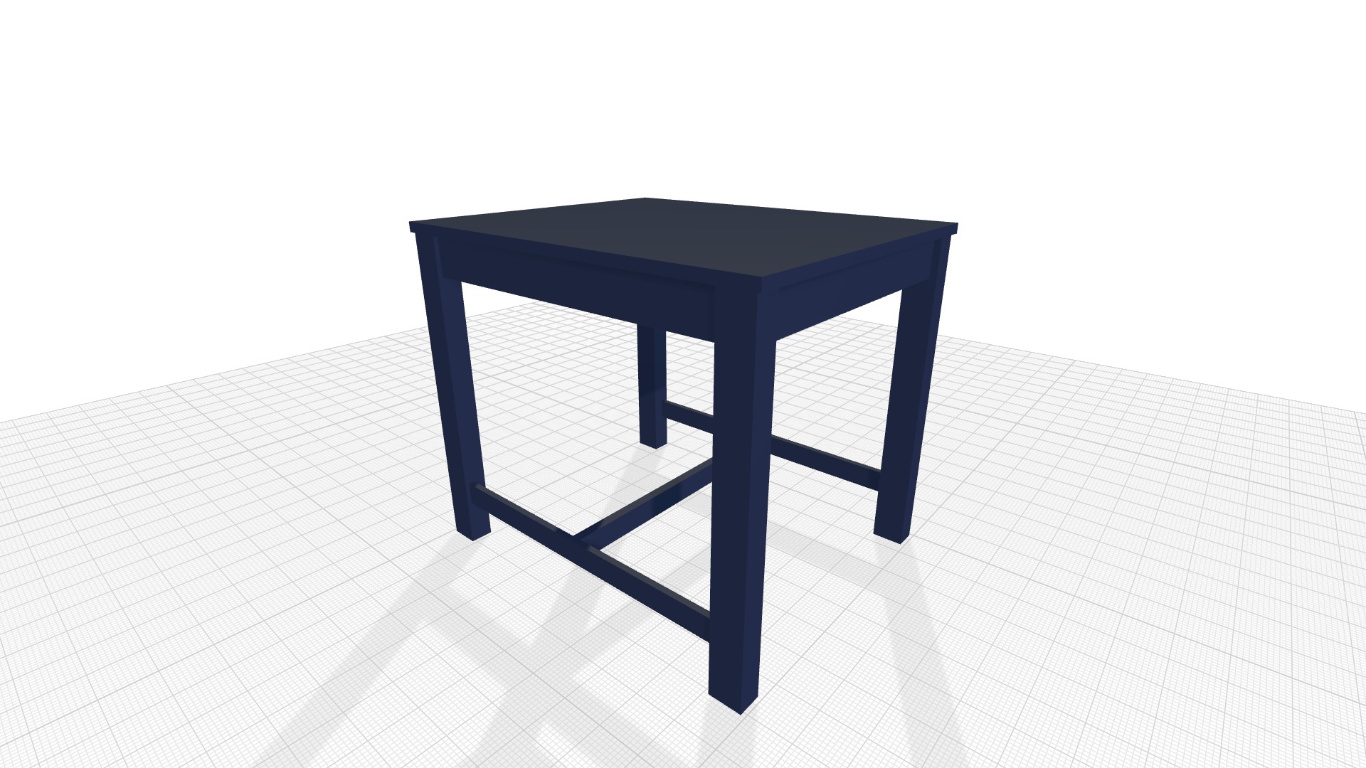 Vanguard End Side NightstandTable 3D model_6