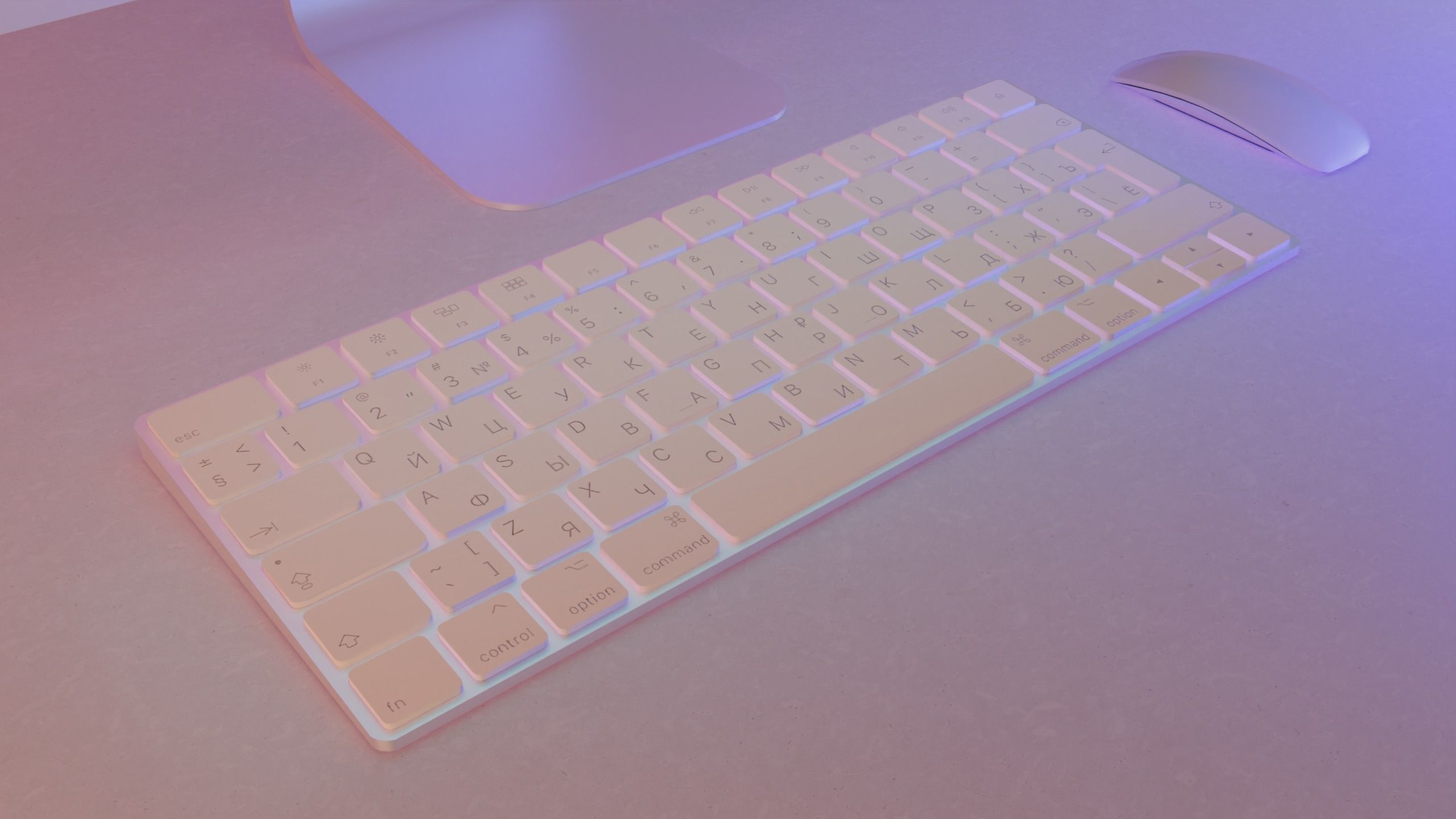 PC in Apple IMAC Style Free 3D model_3