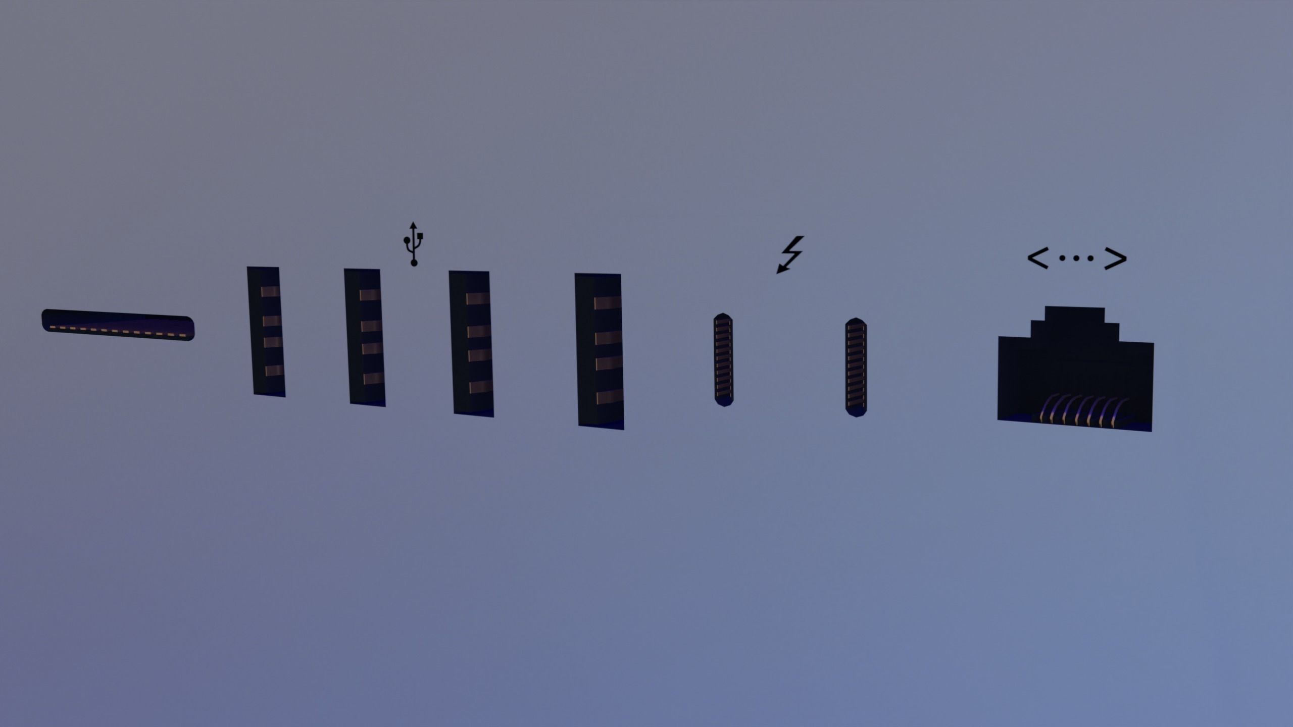 PC in Apple IMAC Style Free 3D model_2