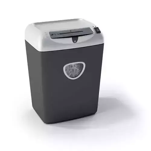 Black And White Paper Shredder