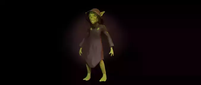 Elf Cartoon Character