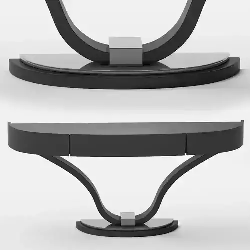 Valentina Console Coffee and Side Tables 3D model