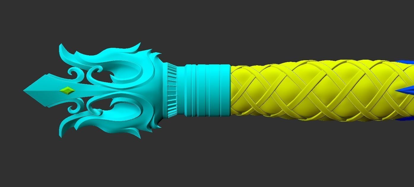 The Sword of King Llane from Warcraft movie 3D print model_15