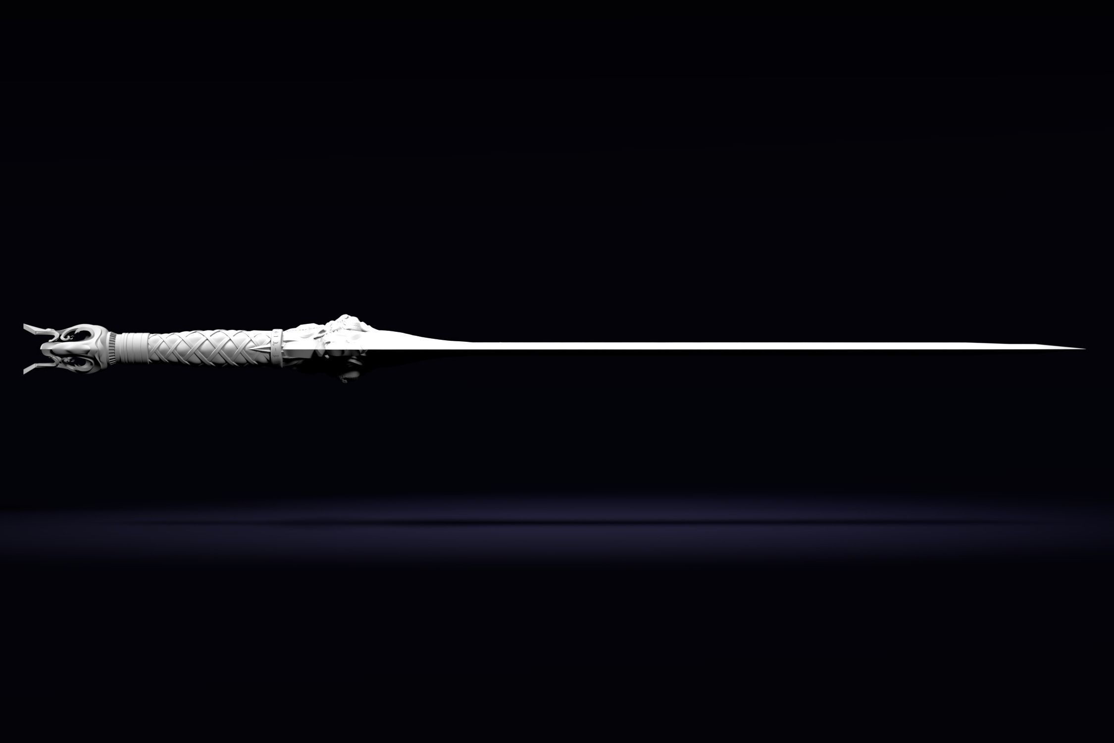 The Sword of King Llane from Warcraft movie 3D print model_25