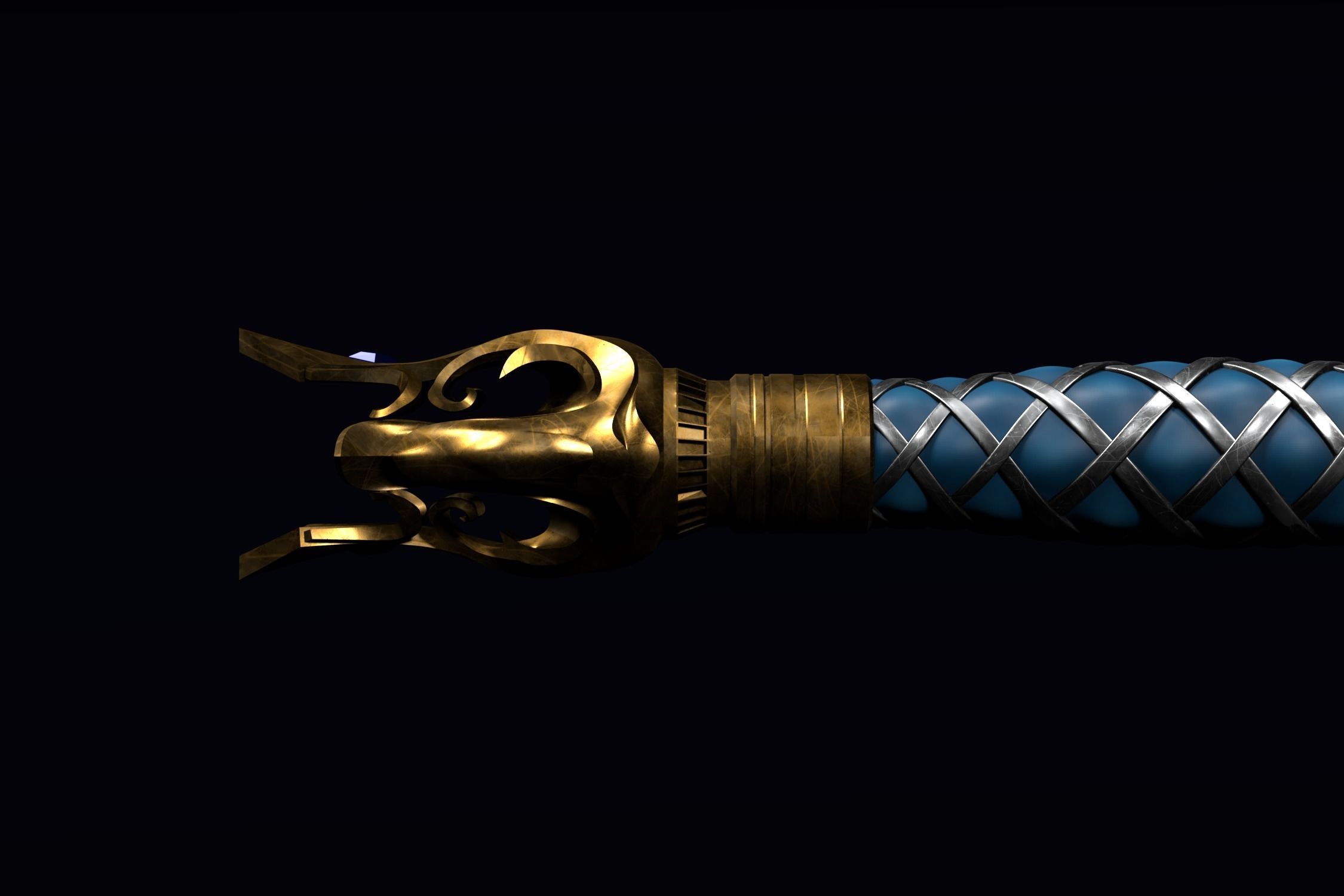 The Sword of King Llane from Warcraft movie 3D print model_26