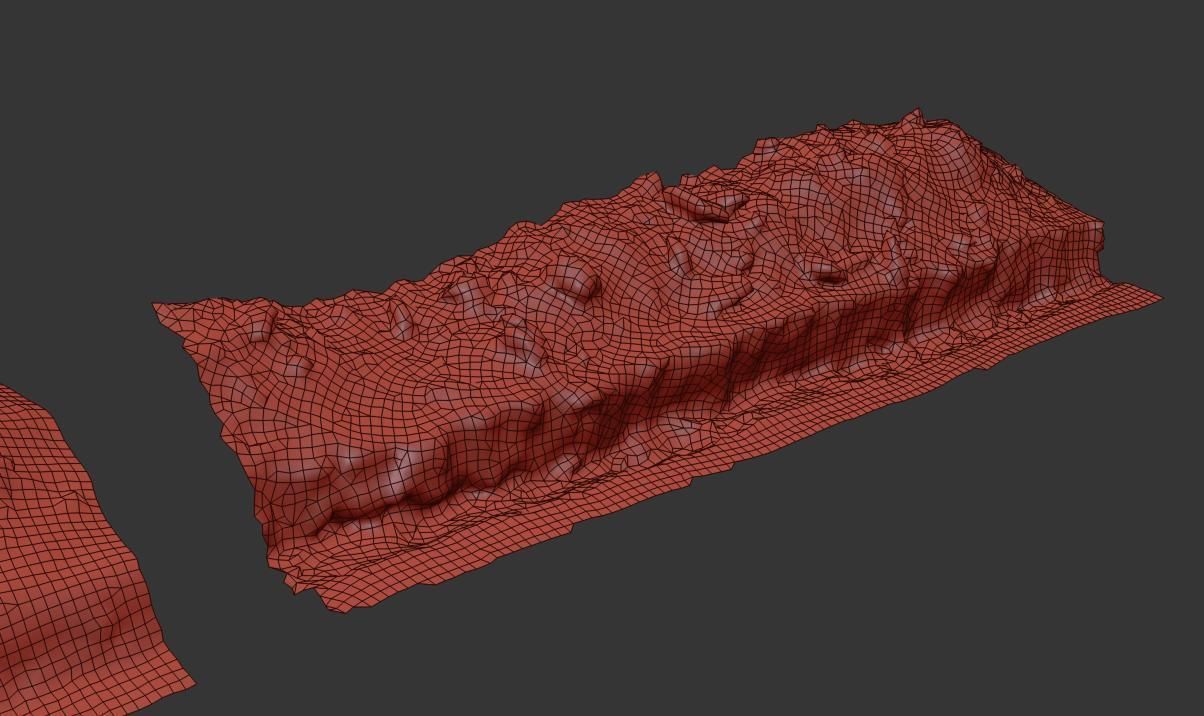 Ultra realistic a Pile v2 of snow 3D model_16