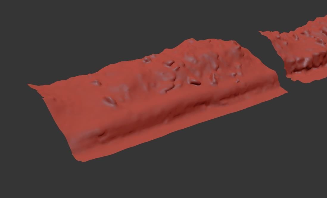 Ultra realistic a Pile v2 of snow 3D model_13