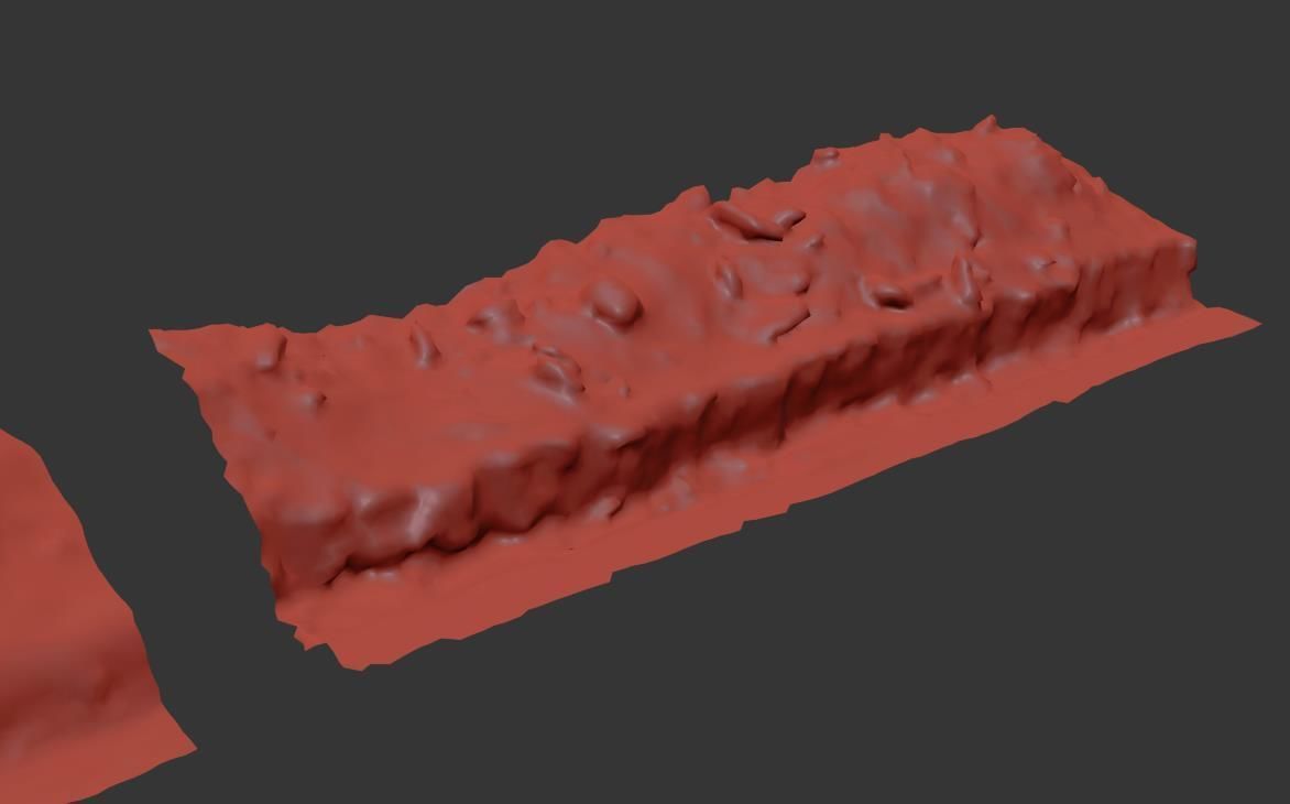 Ultra realistic a Pile v2 of snow 3D model_15