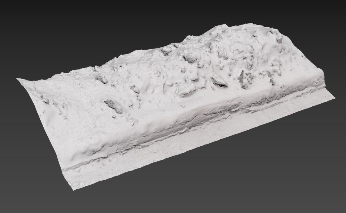 Ultra realistic a Pile v2 of snow 3D model_17
