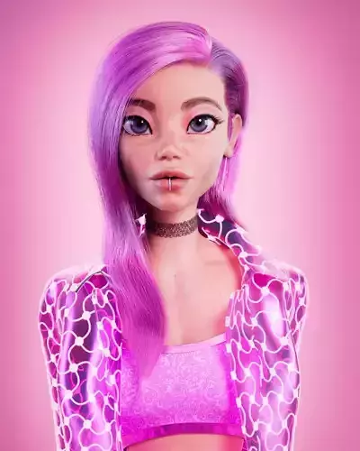 Emily woman in trench coat