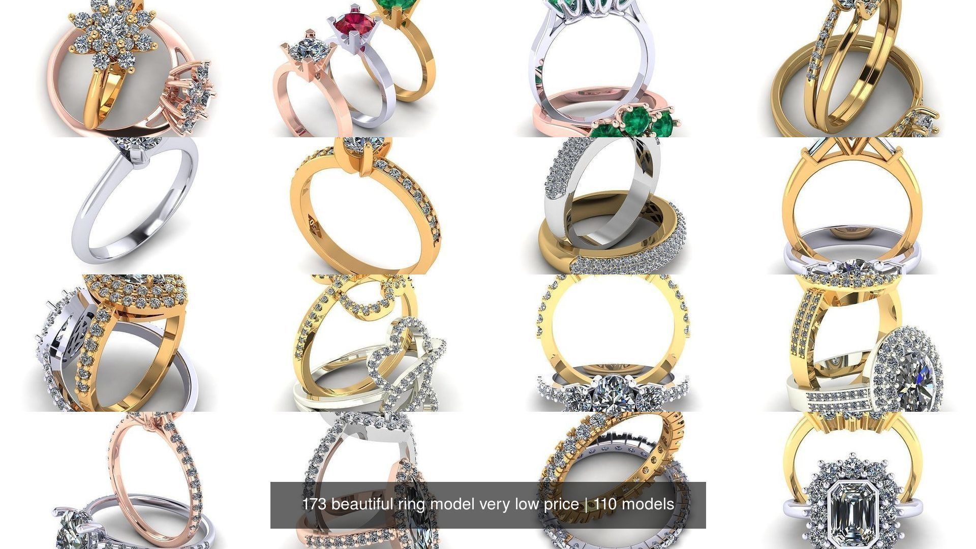 173 beautiful ring model very low price 3D Model Collection_314