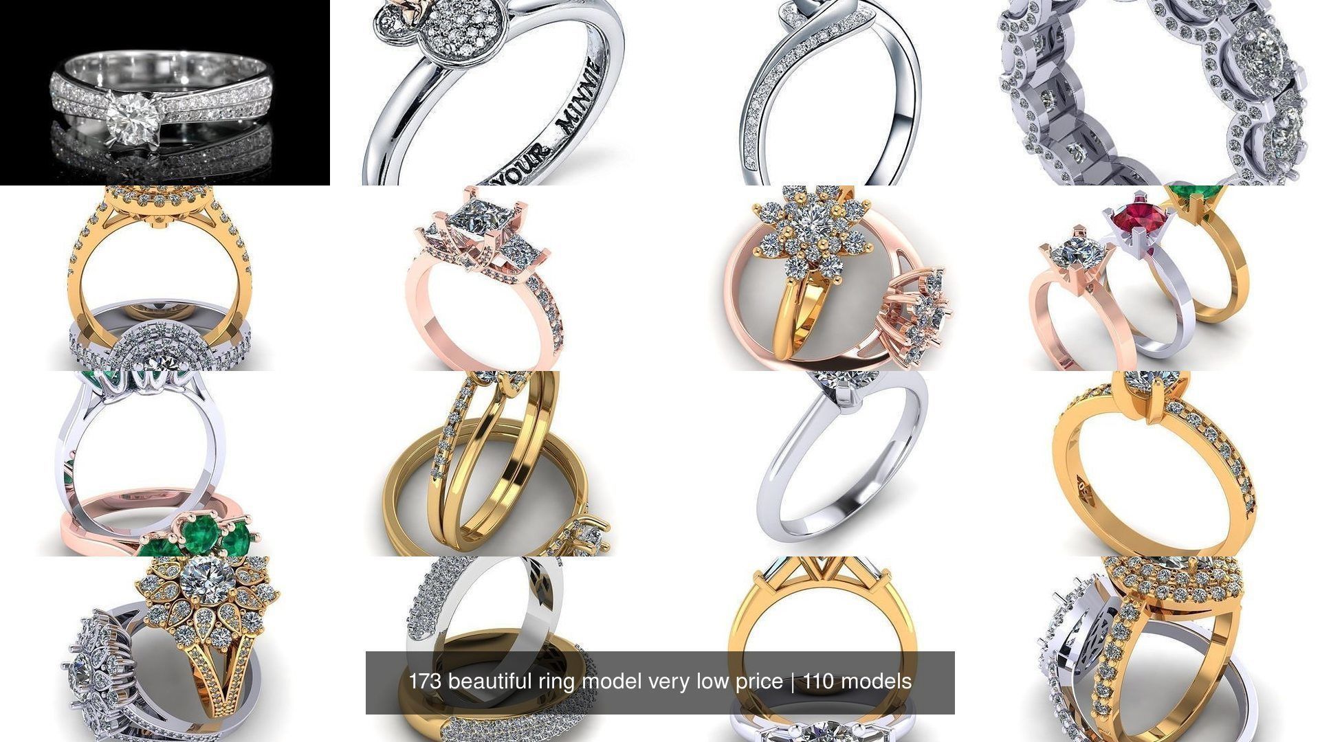 173 beautiful ring model very low price 3D Model Collection_321