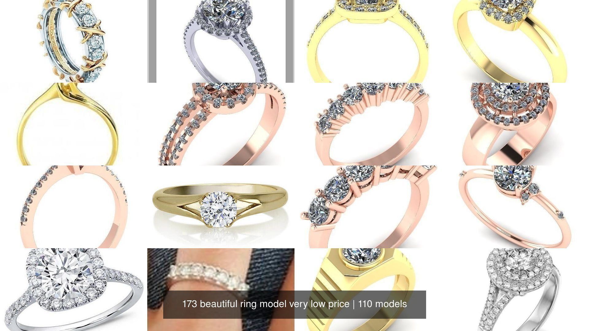 173 beautiful ring model very low price 3D Model Collection_278