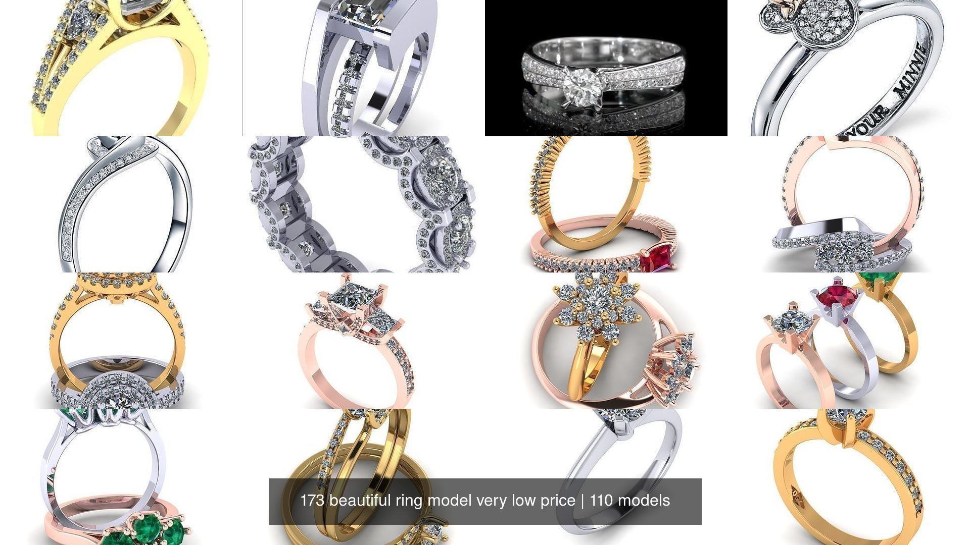173 beautiful ring model very low price 3D Model Collection_298