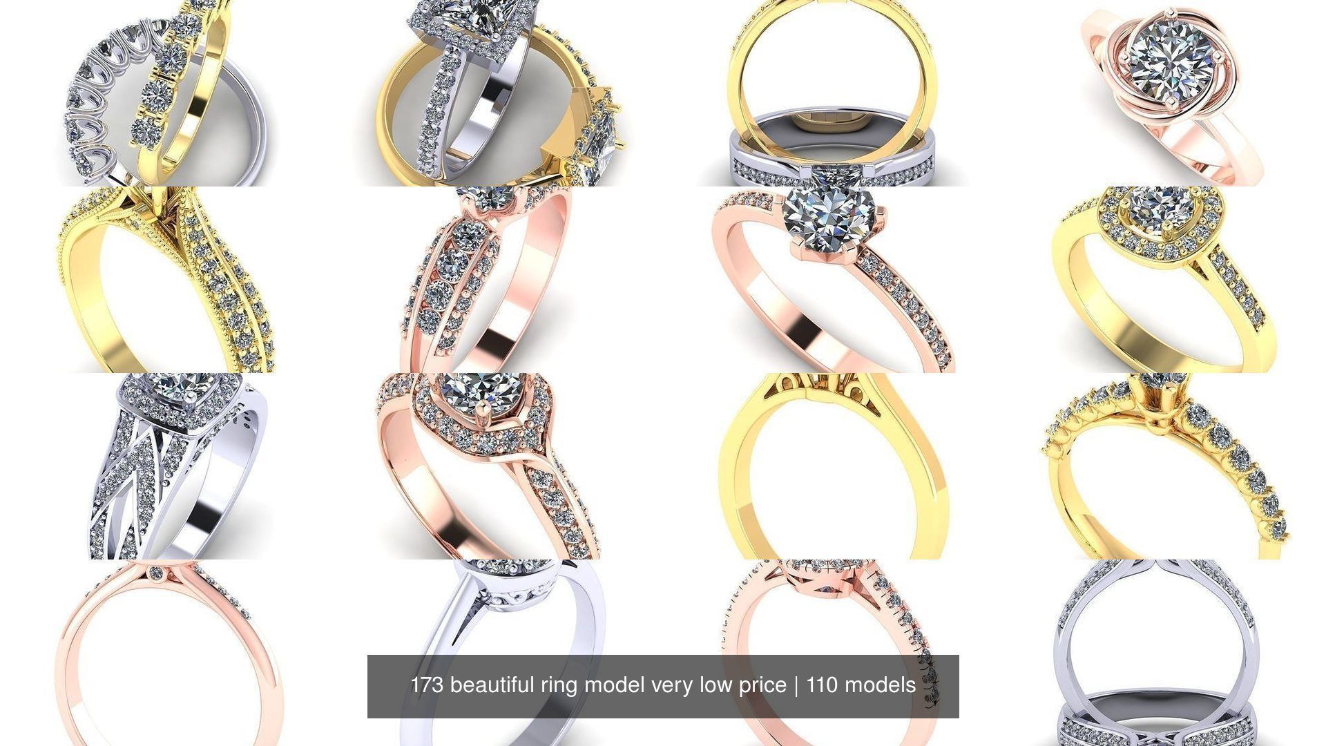 173 beautiful ring model very low price 3D Model Collection_509